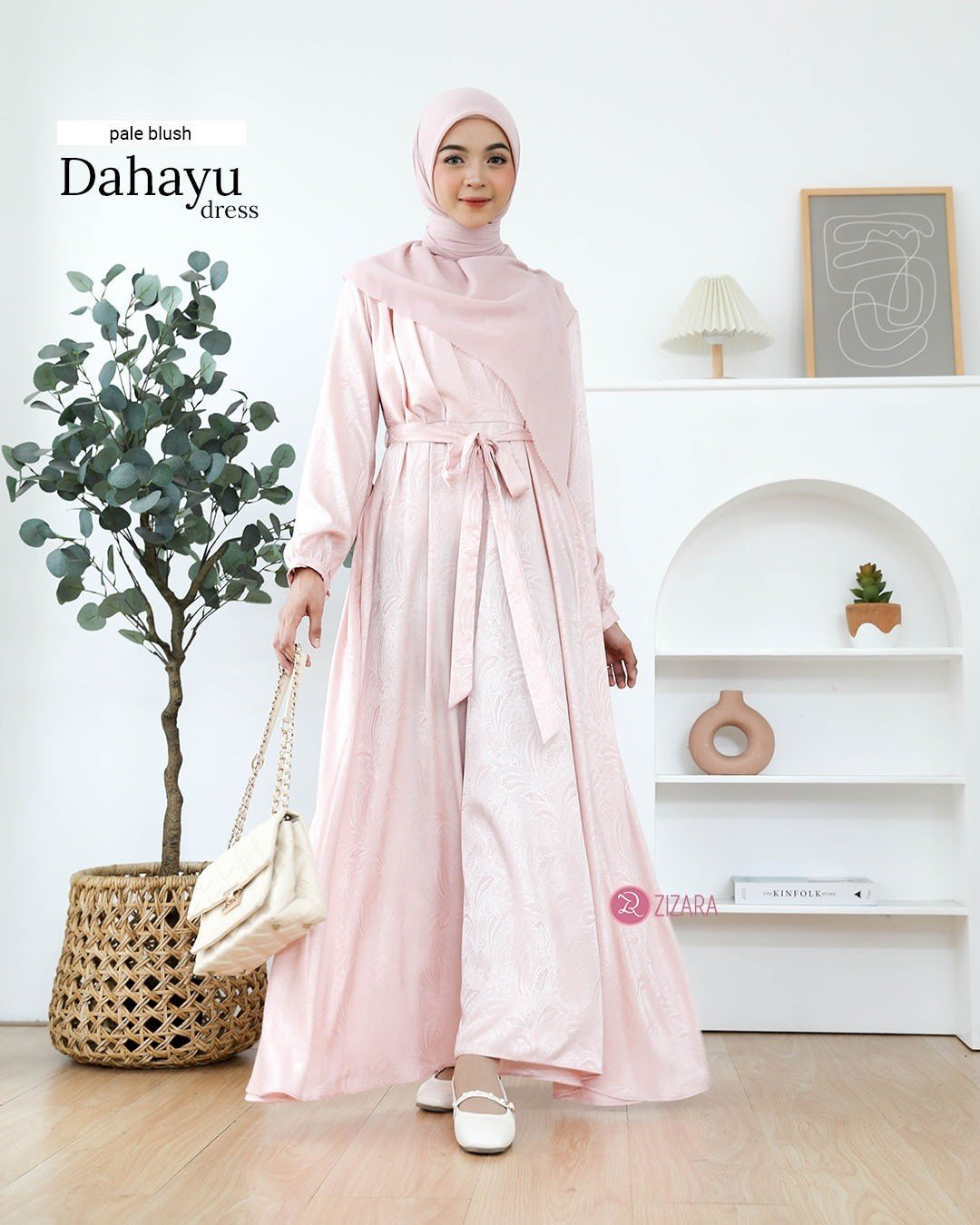 Zizara - Dress Dahayu Pale Blush thumb 2