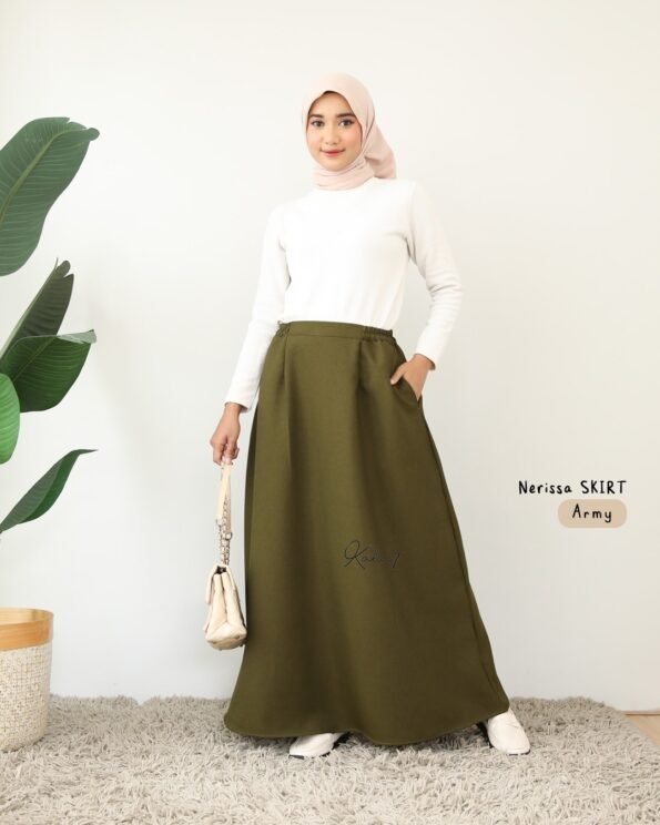 Zizara - Nerissa Skirt C Army