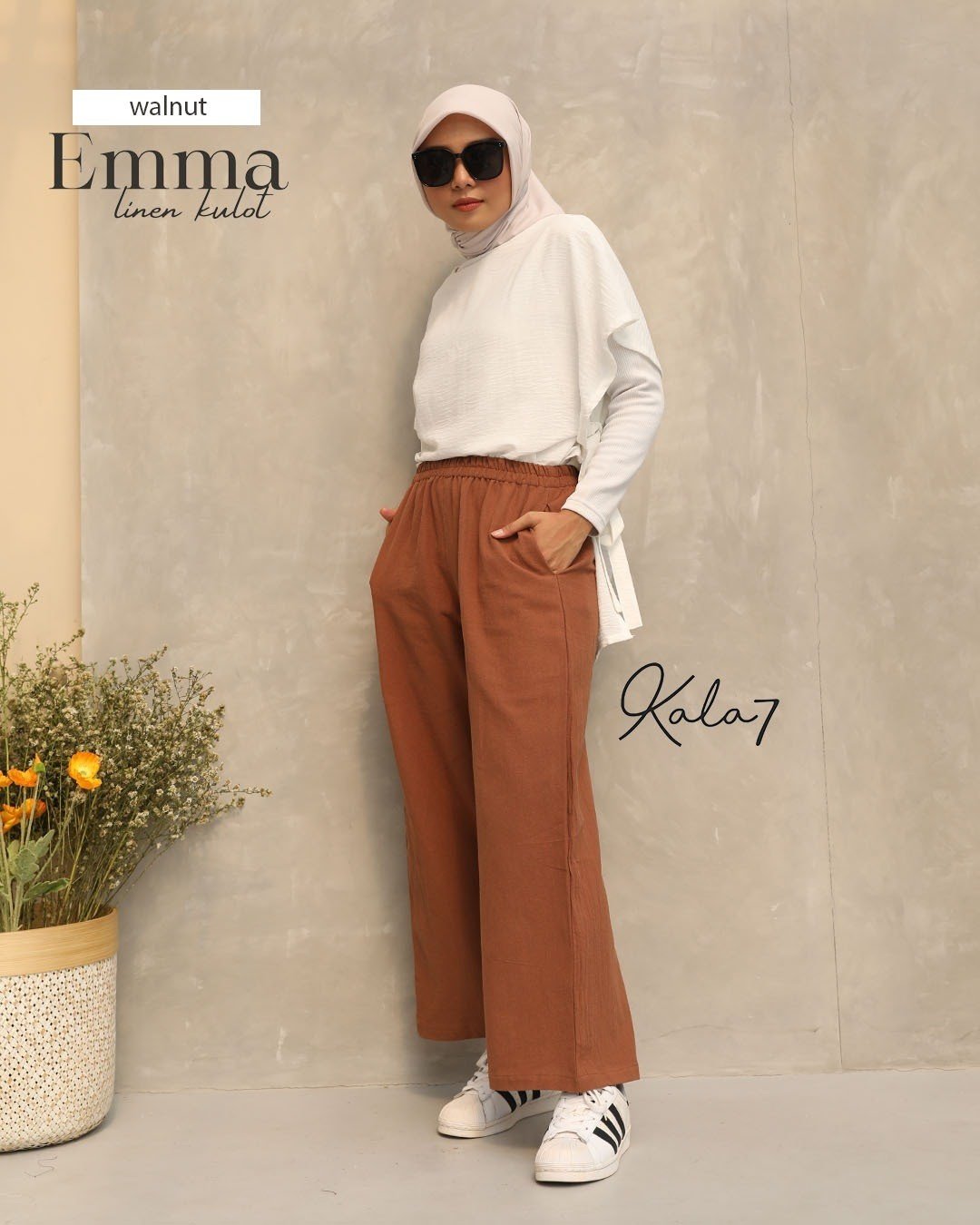 Zizara - Kulot Linen Emma Walnut thumb 2