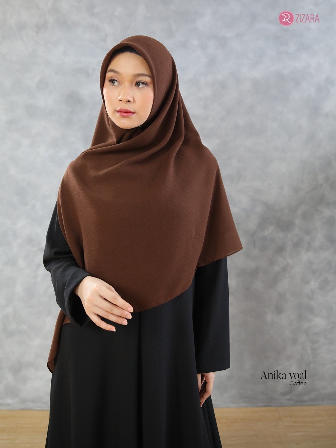 Zizara - Anika Voal Coffee thumb 2