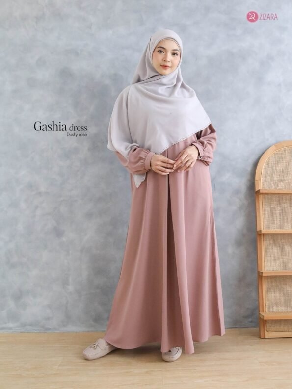 Zizara - Dress Gashia Dusty Rose