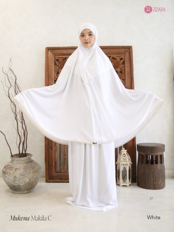 Zizara - Mukena Makila C White